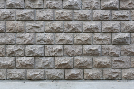 整齐的大理石方块墙背景素材