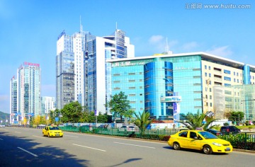 重庆北部新区楼宇 海王星