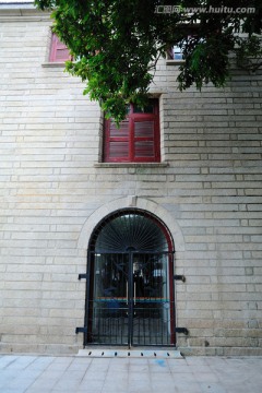 厦门大学局部 近代建筑门窗