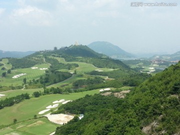 蓝天绿山