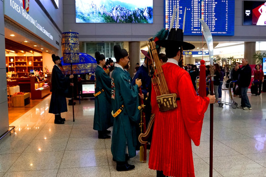 韩国传统文化体验中心民俗表演