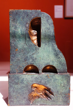 蒙娜丽莎 青铜雕塑