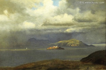大海 风景油画