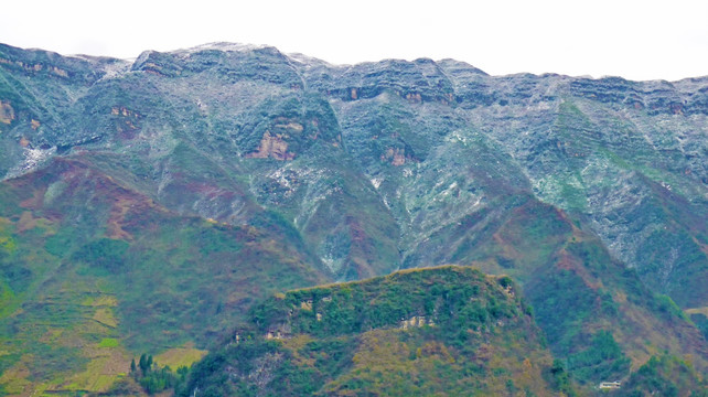 冬景 山巅雪景 长青片区