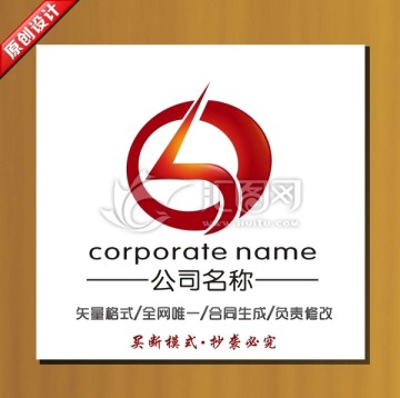 logo L标志设计