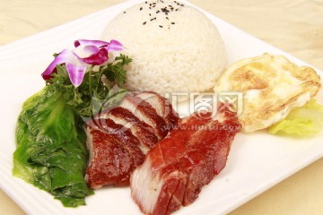 烧鹅叉烧饭