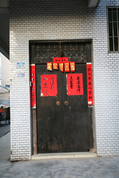 古建筑 门