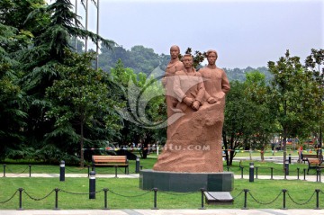 武汉首义广场雕塑
