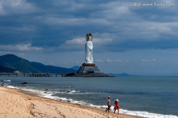 三亚海上观音