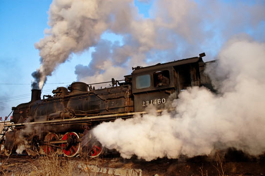 蒸汽机 老式火车