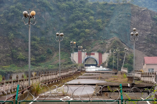 四川北川地震遗址