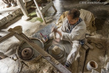 拉坯 手工制瓷技艺流程