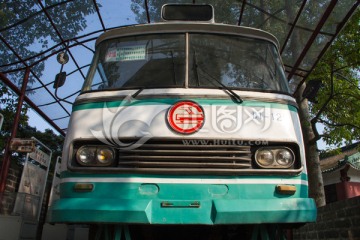 广州旧式无轨电车车头