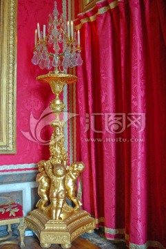 凡尔赛宫镜厅鎏金烛台