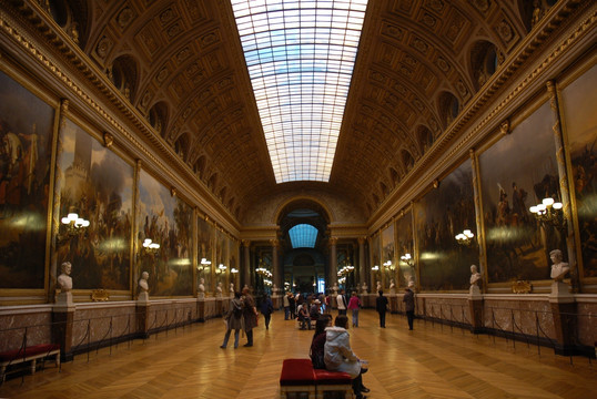 凡尔赛宫绘画展示厅