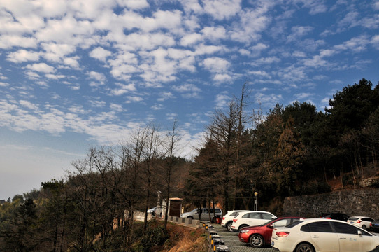 九华山风光 九华街景区