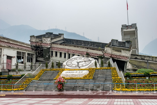 汶川地震遗址