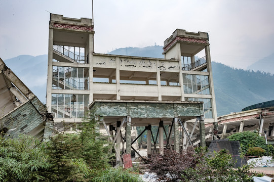 汶川地震遗址