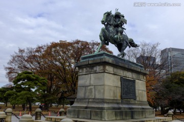 日本武士像