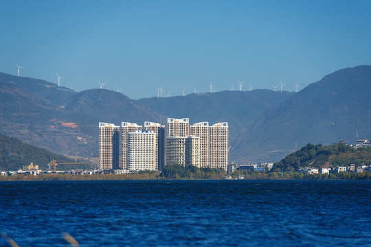 大理 洱海风光 洱海龙湾