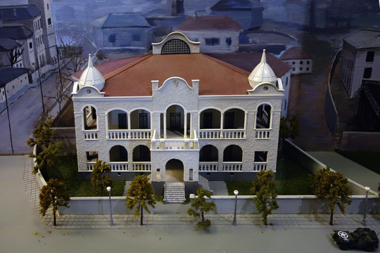 汉口德国领事馆旧址模型