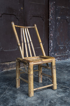 竹椅 竹椅子