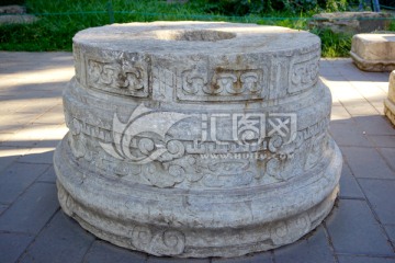 中国古建筑构件柱础石