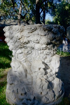 中国古建筑构件柱础石