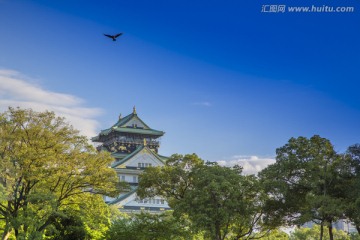 日本天守阁景色