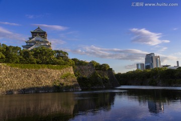 天守阁水景