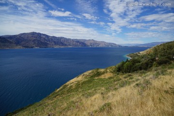 新西兰南岛瓦卡蒂普湖