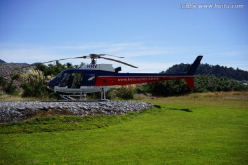 新西兰南岛福克斯冰川直升机