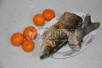 煎鱼  炖鱼 食材