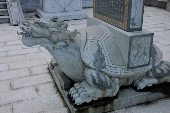 石雕龟