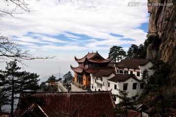 九华山风光 天台景区