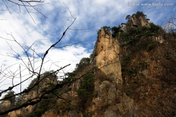 九华山风光 天台景区