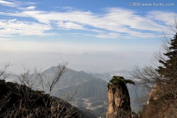 九华山风光 天台景区