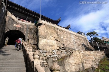 九华山风光 天台景观