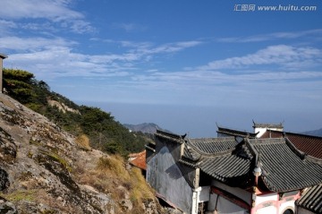 九华山风光 天台景观