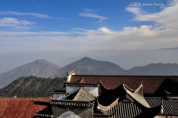 九华山风光 天台景观