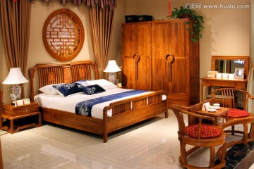 卧室 装修 实木家具