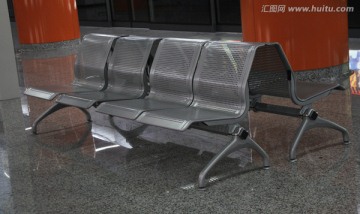 不锈钢连排座椅