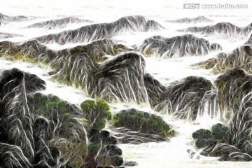 山水画