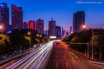 深南路夜景