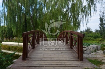 木桥建筑