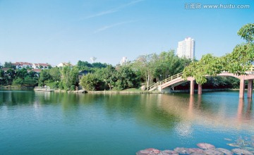 公园的一角