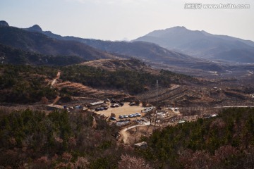 高山 山川 层叠 山峰 远山