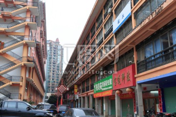 贺州 灵峰商业步行街 街景