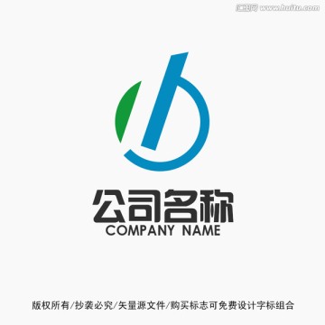 b字母标志logo