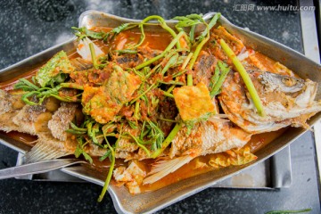 泰式烤活鱼